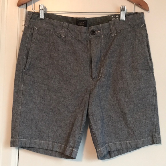 J. Crew Shorts J Crew Stretch Mens Gray Shorts Poshmark